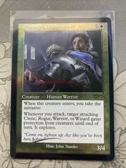 Seasoned Dungeoneer Retro Frame Foil Secret Lair Festival Box Las Vegas 2026 MTG - Image 1