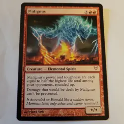 Malignus - Avacyn Restored - Near Mint - MTG Mythic Rare Original printing - Image 1