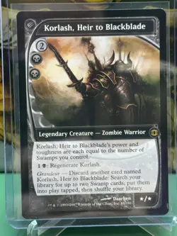 Future Sight Korlash, Heir to Blackblade Expansion/Rare - Image 1