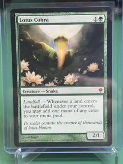 Lotus Cobra #168 *Normal* (LP) - Zendikar MTG - Image 1
