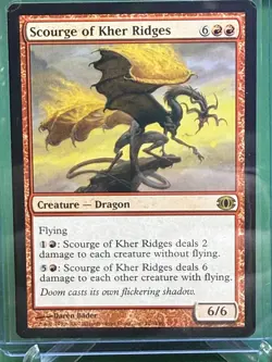 Future Sight MTG Scourge of Kher Ridges Magic - Image 1