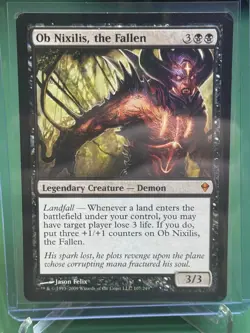 Ob Nixilis, the Fallen #107 (LP) Zendikar ZEN Magic MTG - Image 1