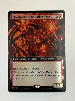 MTG Overlord of the Boilerbilges Extended DSK 380 Foil M Lightly Played - Image 1