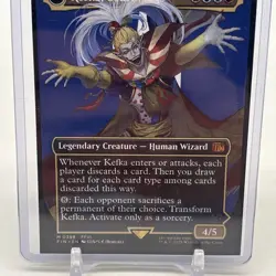 MTG Final Fantasy English Kefka, Court Mage Borderless 0398 Non-Foil! - Image 3