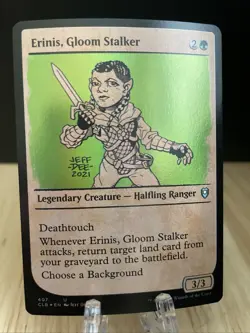 MTG Erinis, Gloom Stalker Showcase FOIL #407 Commander Legends CLB Uncommon NM/M - Image 1