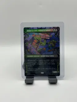 MTG, Mikey & Leo, Chaos & Order FOIL 247 (Showcase) Teenage Mutant Ninja Turtles - Image 1