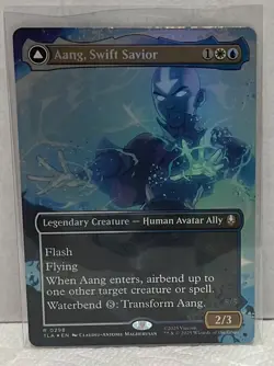 Aang, Swift Savior Borderless Avatar: The Last Airbender Magic the Gathering - Image 1