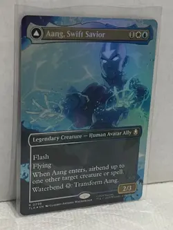 Aang, Swift Savior Borderless Avatar: The Last Airbender Magic the Gathering - Image 4