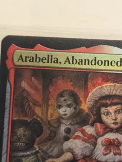 Foil Arabella, Abandoned Doll Artist Proof With Painting MtG J.P Targete - Image 5