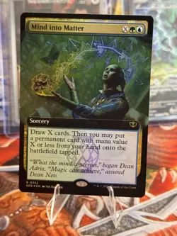 Mind into Matter ** FOIL EXTENDED ART ** #352 - Secrets of Strixhaven - NM MTG - Image 1