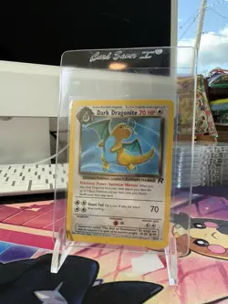Dark Dragonite 22/82 Team Rocket Set Non Holo Rare Pokemon TCG Vintage - Image 1