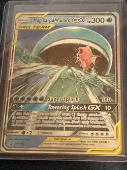Pokemon Magikarp & Wailord GX TAG TEAM : SM166 - Image 2