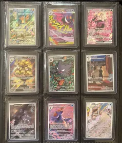 Pokemon Card Collection with Toploader Binder. Mewtwo, Charmander, Pikachu - Image 1