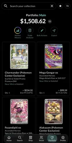 Pokemon Card Collection with Toploader Binder. Mewtwo, Charmander, Pikachu - Image 2