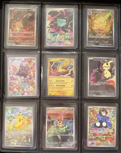 Pokemon Card Collection with Toploader Binder. Mewtwo, Charmander, Pikachu - Image 3