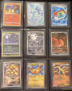 Pokemon Card Collection with Toploader Binder. Mewtwo, Charmander, Pikachu - Image 5