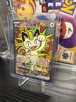 2026 POKEMON POR EN-PERFECT ORDER #121 MEOWTH EX SPECIAL ILLUSTRATION RARE MINT - Image 2