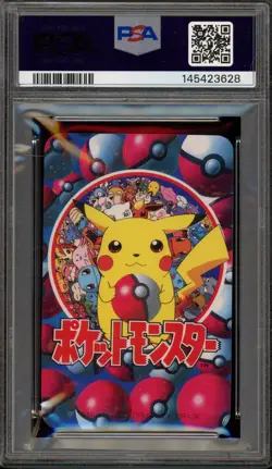 Pokemon Ponyta/Rapidash/Slowpoke/Slowbro 4 of Diamonds Televi-Kun P/C PSA 10 - Image 2