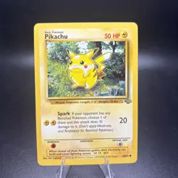 Pikachu 60/64 Red Cheeks Jungle Set WOTC 1999 Pokemon TCG Card NM -j - Image 1