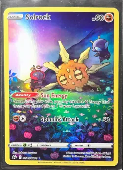 Solrock GG15/GG70 Crown Zenith Galarian Gallery Pokemon 2023 - Image 1