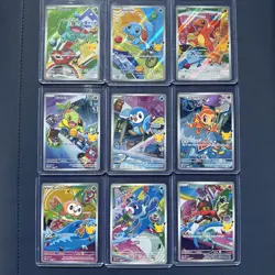 Pokemon Set of 9 - First Partner Illustration Collection Promo 30th Anniversary - Image 2