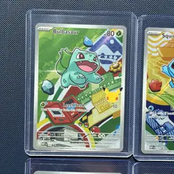 Pokemon Set of 9 - First Partner Illustration Collection Promo 30th Anniversary - Image 3