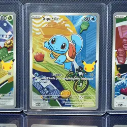 Pokemon Set of 9 - First Partner Illustration Collection Promo 30th Anniversary - Image 4