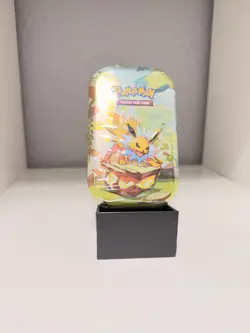 Pokemon Prismatic Evolutions Mini Tin Jolteon Sealed - Image 1