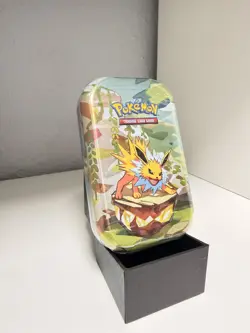 Pokemon Prismatic Evolutions Mini Tin Jolteon Sealed - Image 3