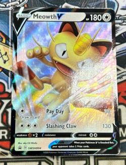 *** Meowth V *** SWSH004 | Promo| Pokemon | NM SWSH: Sword & Shield Promo Cards - Image 1
