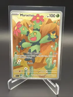 Maractus - 093/086 Illustration Rare SV: Black Bolt Pokemon TCG NM - Image 1