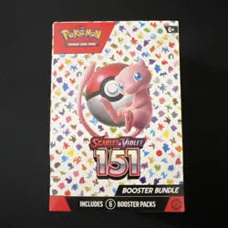 Pokemon TCG Scarlet & Violet 151 Booster Bundle Sealed New (6 packs) - Image 1