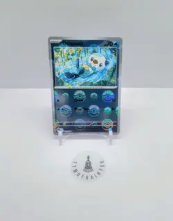 Pokemon - Oshawott - 021/086 Sv White Flare Poke Ball Reverse Holo - Image 1