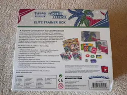 Amazing Factory Sealed Pokemon Cosmic Eclipse Elite Trainer Box & Acrylic Case - Image 3