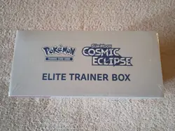 Amazing Factory Sealed Pokemon Cosmic Eclipse Elite Trainer Box & Acrylic Case - Image 4