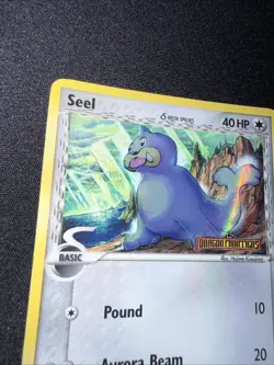 2006 Pokemon EX Dragon Frontiers 62/101 Seel Reverse Holo LP Rare Card STAMPED - Image 2