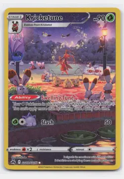 KRICKETUNE GG02/GG70 HOLO CROWN ZENITH GALARIAN GALLERY POKEMON NM - Image 2
