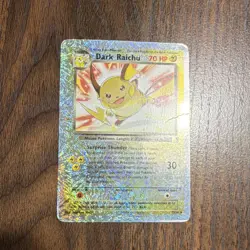 Pokemon Dark Raichu 7/110 Legendary Collection Reverse Holo Rare 70 HP English - Image 1