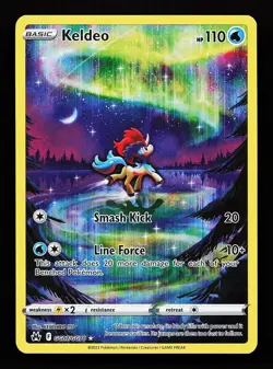 Keldeo GG07/GG70 Trainer Gallery Rare Crown Zenith Galarian Gallery Pokemon Card - Image 1