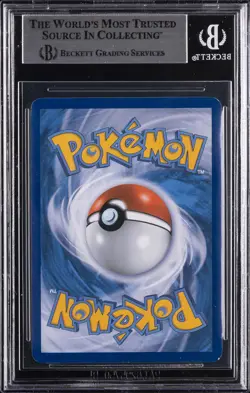 2011 POKEMON BLACK & WHITE BLACK STAR SYLVEON COLLECTION PROMO GLACEON BGS 8.5 - Image 2
