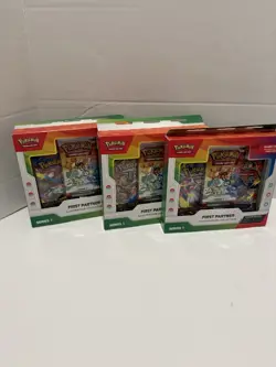 Pokemon TCG 10tin 2xFirst Partner Illustration Collection Series 1 Special - Image 1
