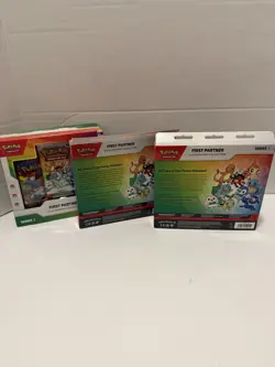 Pokemon TCG 10tin 2xFirst Partner Illustration Collection Series 1 Special - Image 2