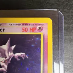 Pokemon TCG Haunter Fossil 6/62 Holo Rare Unlimited 50 HP DMG Stage 1 English - Image 4