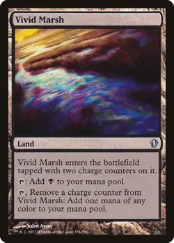 2x Vivid Marsh Commander 2013 MP MTG - Image 1