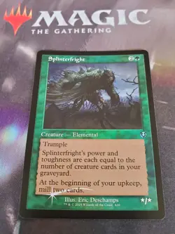Mtg. Splinterfright. Foil Retro Frame. Innistrad Remastered. Pack Fresh - Image 1