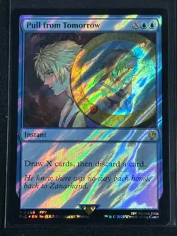 Magic MTG Final Fantasy Collector's Commander Surge Foil Pull From Tomorrow FFX - Image 1