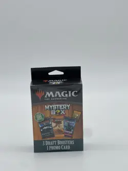 Magic The Gathering Mystery Box 3 Boosters + 1 Promo MTG - FACTORY SEALED - Image 1