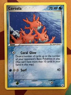 Pokemon Card - Corsola - Regular - Uncommon (32/101) ex Hidden Legends NM - Image 1