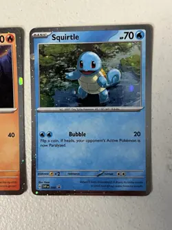 Pokemon 151 Promo Holo Set Charmander Bulbasaur Squirtle SVP 046 047 048 MINT - Image 4