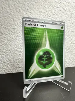 Grass Energy HOLO FOIL 017 Black Bolt White Flare ENGLISH Pokemon Holofoil Basic - Image 2